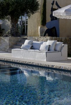 Canapé Outdoor Liberty Casbah / Fabriqué en France by Bérengère Leroy - view 4