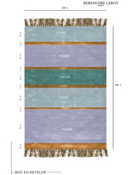Tapis Rainbow by Bérengère Leroy - view 4