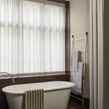 ARTO bath towel made from organic cotton in Desert Sage by Blomus - view 4