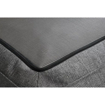 Outdoor Lounge Stool GROW in Coal – excl. base plate by Blomus - view 4
