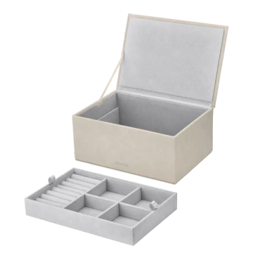 SAHLA Storage Box Nomad L, PU leather box, beige by Blomus - view 3