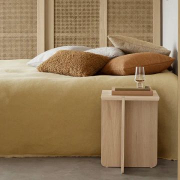 TEDDY Cushion Cover Moonbeam 30x50 cm, Oeko-Tex, beige by Blomus - view 6