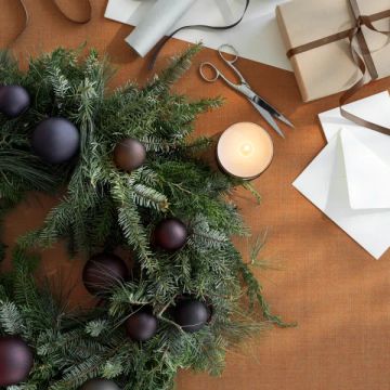 JUHLA Christmas balls Smoke – set of 4 gray balls by Blomus - view 2