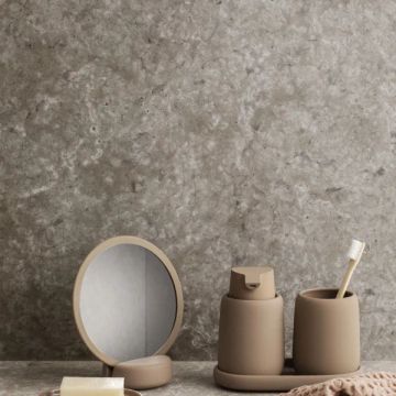 SONO Cosmetic Mirror Tan 5x by Blomus - view 3
