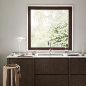 ELI oak wood bar stool, 75 cm by Blomus - view 4