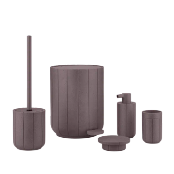 KUA Pedal Bin Cedar Wood 3 L, soft-close, modern, recycled by Blomus - view 2