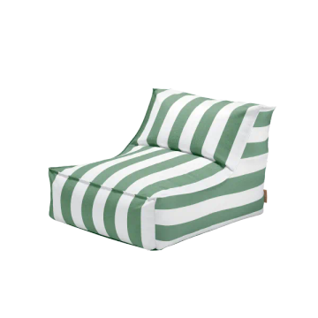 STAY Lounger Chair Lily White/Duck Green by Blomus - view 2