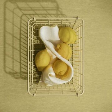 KAGO storage basket New Wheat S square, metal by Blomus - view 5