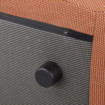 GROVA Stool Module in Amber Brown for the Outdoor Lounge by Blomus - view 4