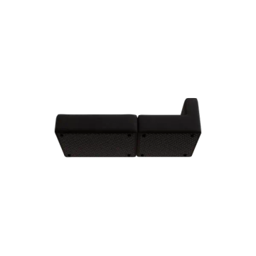 TASI 2-seater sofa, open end left, coal, bouclé by Blomus - view 3