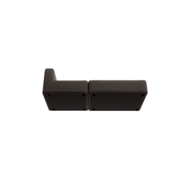 TASI 2-seater sofa, open end right, taupe bouclé by Blomus - view 3