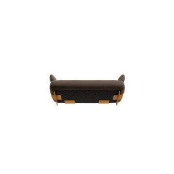 MOCO 2-seater sofa combo Shitake bouclé by Blomus - view 3