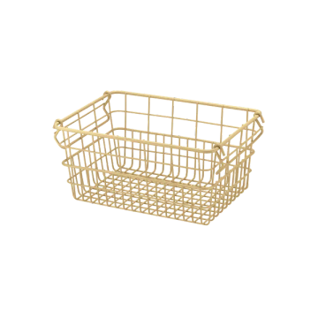 KAGO storage basket New Wheat S square, metal by Blomus - view 2