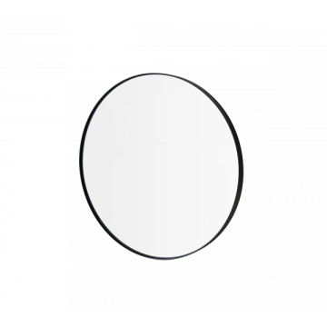 RIM Wall Mirror Black M Ø 50 cm by Blomus - view 2