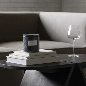 AVIO coffee table made of oak in Black Oak 40 x 80 cm by Blomus - view 3
