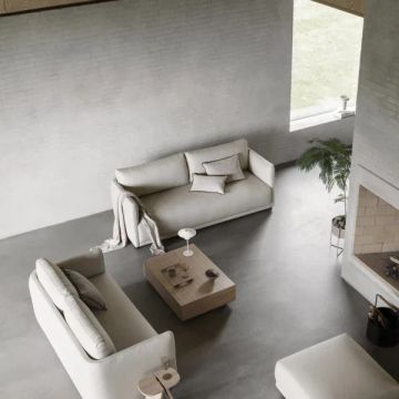 CHENILLE pillow cover in Moonbeam, 40 x 60 cm by Blomus - view 2