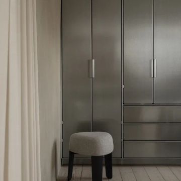 KUON Stool Shitake oak black stained by Blomus - view 2