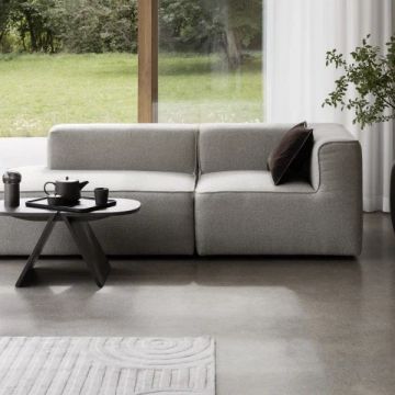 AVIO coffee table made of oak in Black Oak 40 x 80 cm by Blomus - view 4