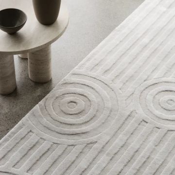 VOLOS Side Table Travertine S Round by Blomus - view 4