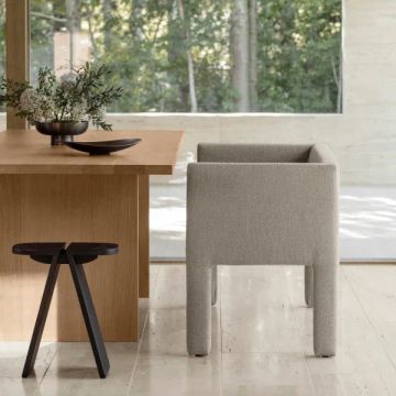 AVIO stool in oak, Black Oak, 23 x 38 cm by Blomus - view 4