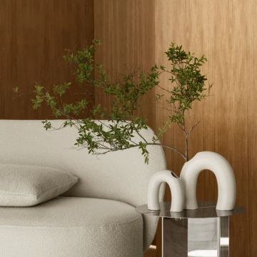 2-Seater Sofa KUON Bouclé Beige – Soft & Elegant by Blomus - view 4