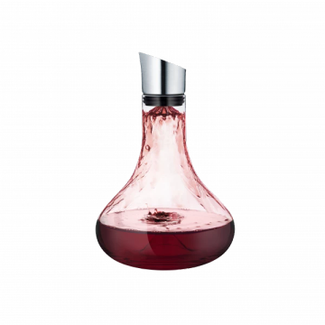 Decanting carafe ALPHA Clear Ø 18 cm with sieve by Blomus - view 2