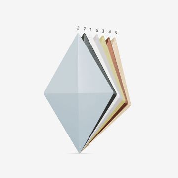 Facet color samples by Bloomming - view 2