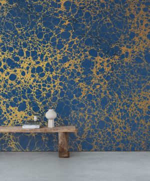 Cerulean by Calico Wallpaper - view 4