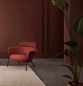 Ulis Baja Con Patas Metálicas Armchair by Capdell - view 2
