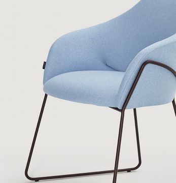 Helium Patin Armchair by Capdell - view 2