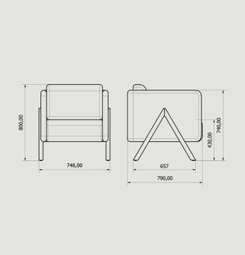 De Una Plaza Vision Sofa by Capdell - view 2