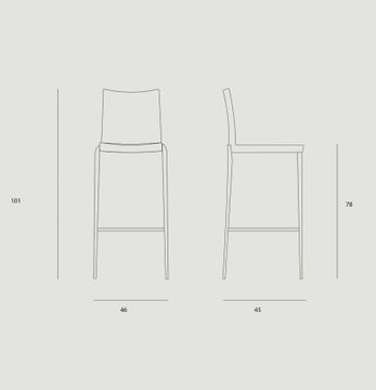 Flick Stool by Capdell - view 2
