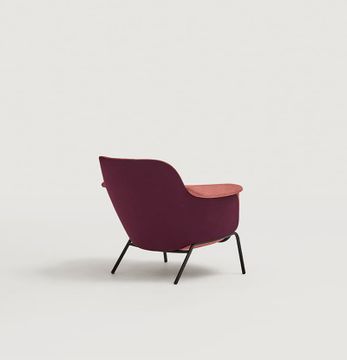 Ulis Baja Con Patas Metálicas Armchair by Capdell - view 3