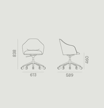 Helium Ruedas Armchair by Capdell - view 3