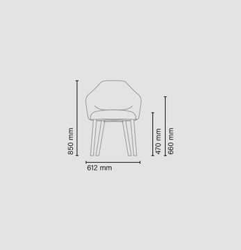 Helium Patas Armchair by Capdell - view 4