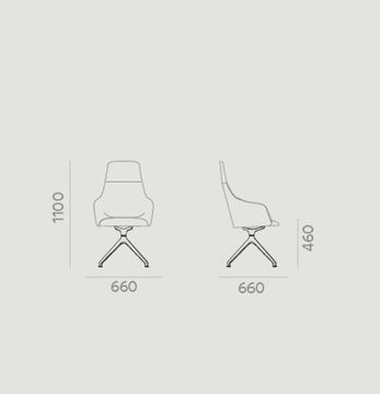 Ejecutivo Helium Armchair by Capdell - view 3