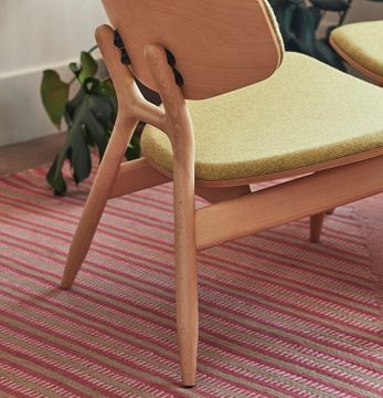 Eco Semitapizada Armchair by Capdell - view 3
