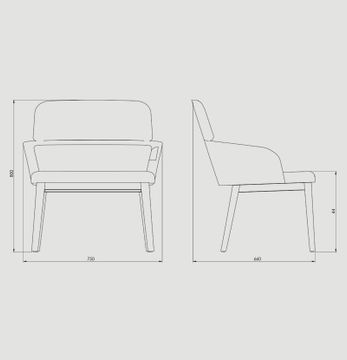 Concord De Madera Armchair by Capdell - view 8