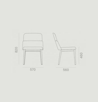 Concord Patas De Madera Chair by Capdell - view 8