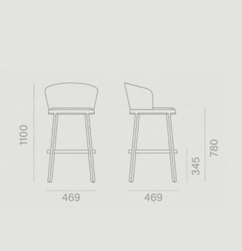 Aro Ancho Stool by Capdell - view 4