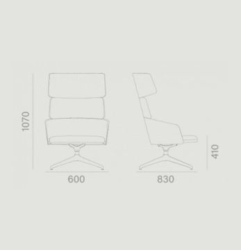 Concord Relax Armchair by Capdell - view 9