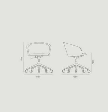 Moon Con Ruedas Armchair by Capdell - view 4
