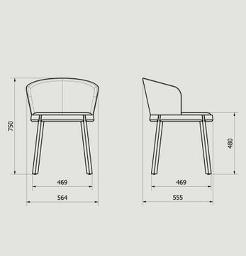 Aro Chair by Capdell - view 6