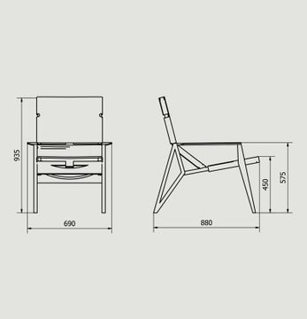 Iconica De Vaquetilla Armchair by Capdell - view 5