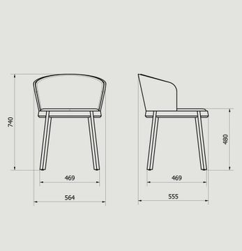 Aro Chair by Capdell - view 7