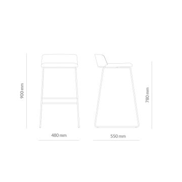 Concord Alto Stool by Capdell - view 5