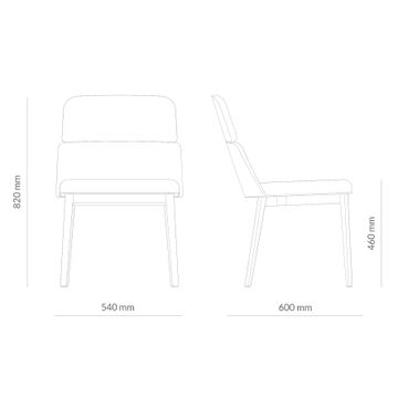 Concord Patas De Madera Chair by Capdell - view 5