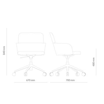 Concord Con Ruedas Armchair by Capdell - view 5