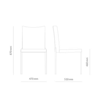 Flick Chair by Capdell - view 4