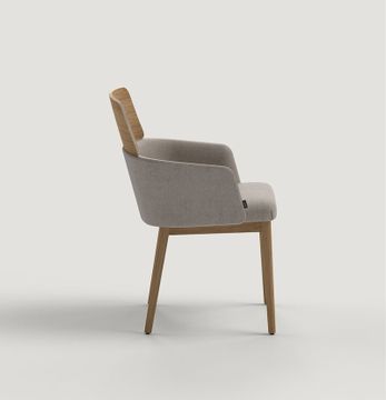 Concord Semitapizado Patas Madera Armchair by Capdell - view 4